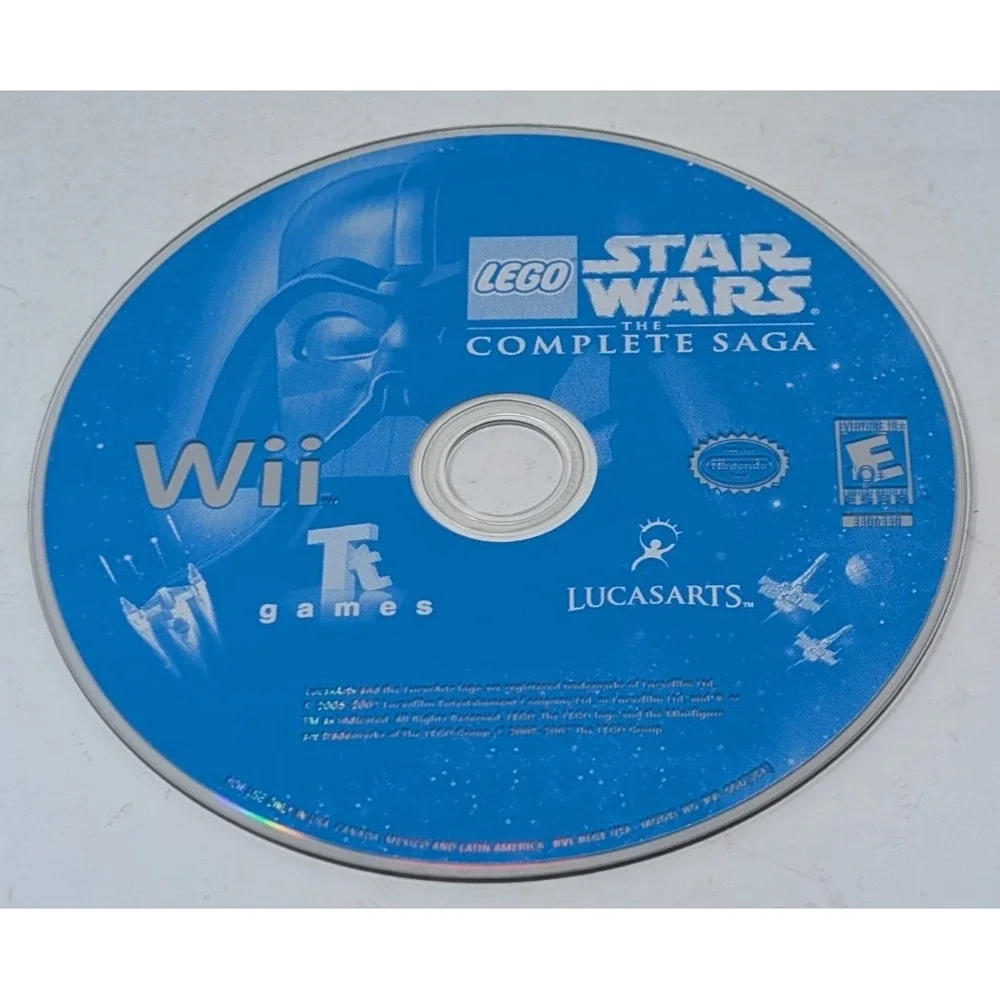 Lego‎ Star Wars: Complete Saga (Nintendo Wii, 2007) Disc Only